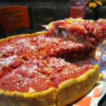 Chicago Deep Dish Pizza Slice
