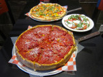 Pizza Pies and Caprese Salad