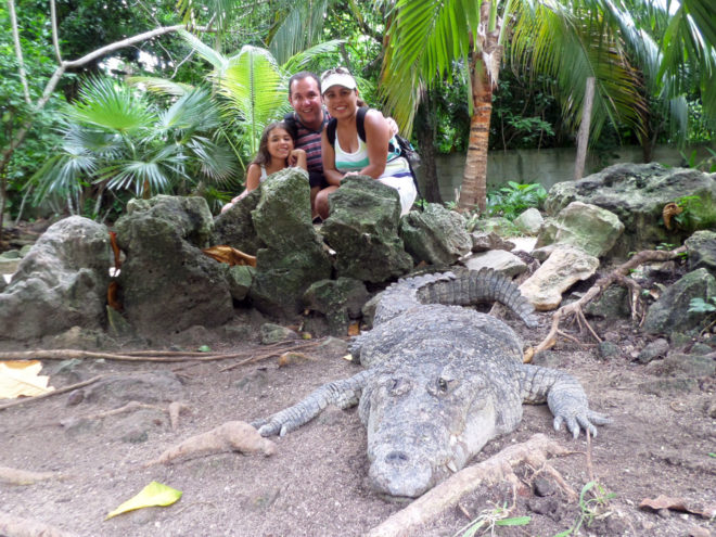 Crococun Zoo large crocodile