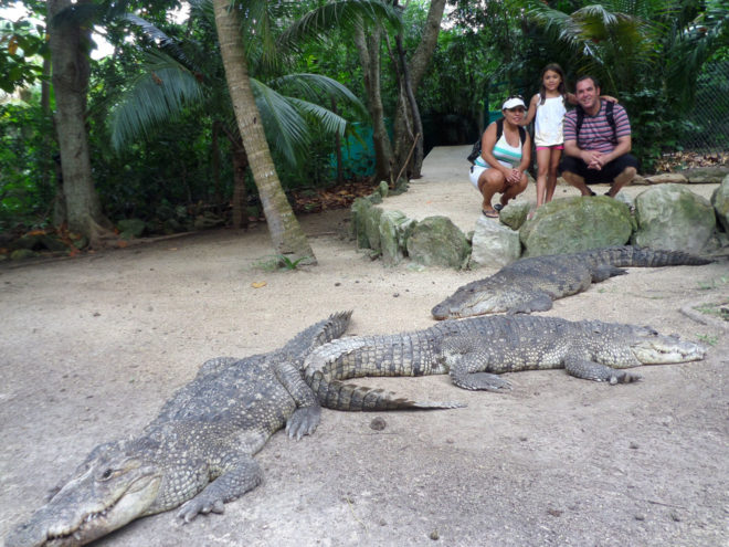 Close to crocodiles