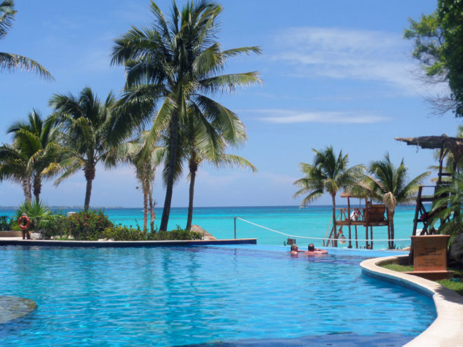 One of the Pools at the Grand Coral