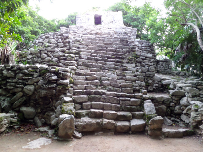 Mayan archaeological site