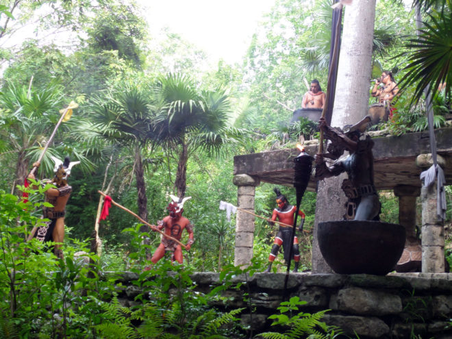 Mayan Warrior show
