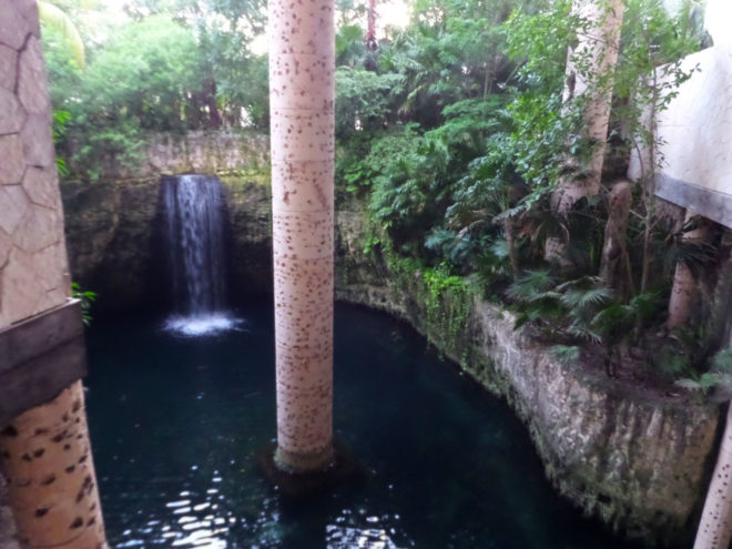 Waterfall in the Gran Tlachco Theater