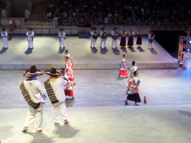 Dancing and Musical Performance at Xcaret