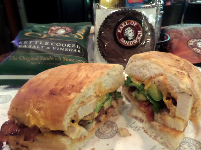 Earl of Sandwich meal