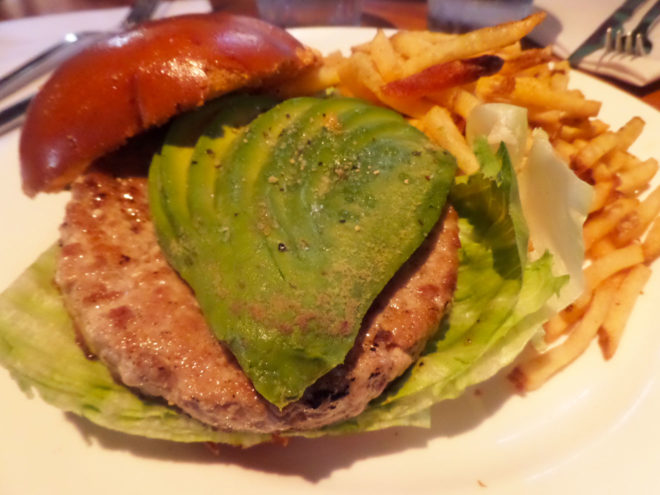 Tuna Burger from La Grande Orange Cafe