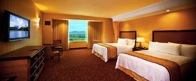 South Point's Deluxe Two Queen Room