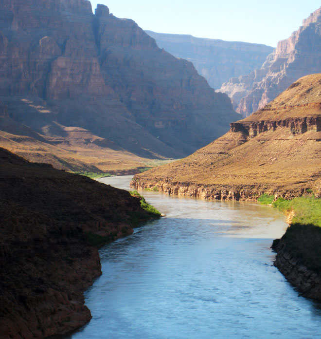 Grand Canyon and Colorado River from our helicopter tour