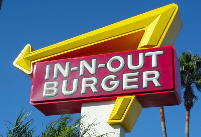 Places To Eat Near LAX: In-N-Out Burger