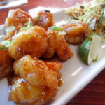 Ancho Honey Glazed Shrimp