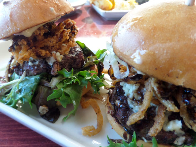 Wagyu Beef Sliders from Truxton's American Bistro