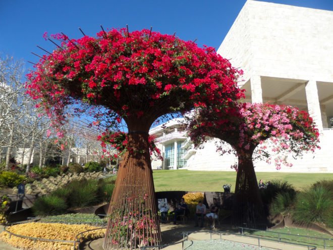 Getty Center Sculpture Trees