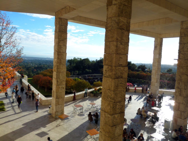 Garden Terrace Cafe and Central Garden