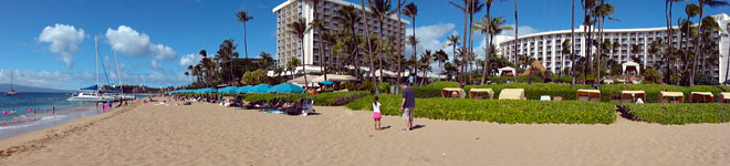 Ka'anapali Beach and the Westin Maui