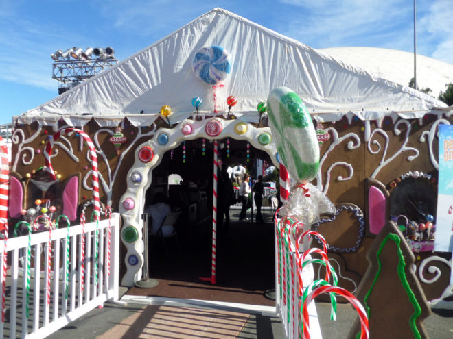 Gingerbread House at Queen Mary's Chill