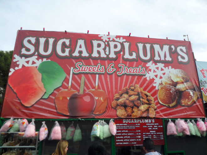 Sugarplum's Food Stand at Queen Mary’s Chill Village