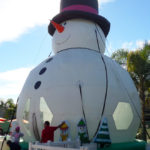 Snowman Jumper at Queen Mary's Chill