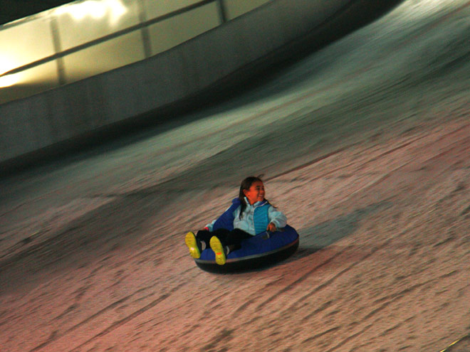 Queen Mary's Chill Glacier Glide Tubing