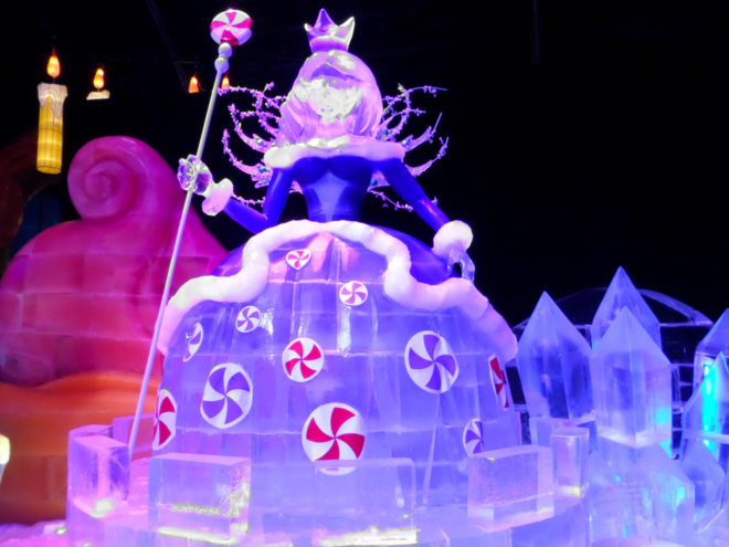 Queen Mary’s Chill Sugar Plum Fairy Ice Sculpture