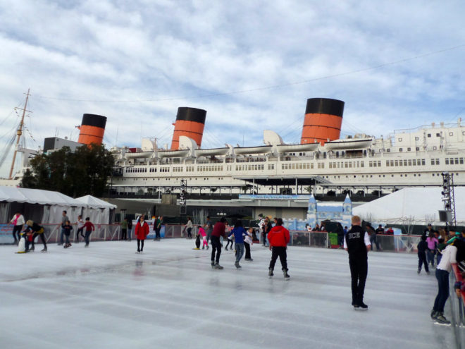 Ice Skating Rink at Queen Mary's Chill