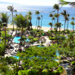 Aerial View of Westin Maui Pools and Beach
