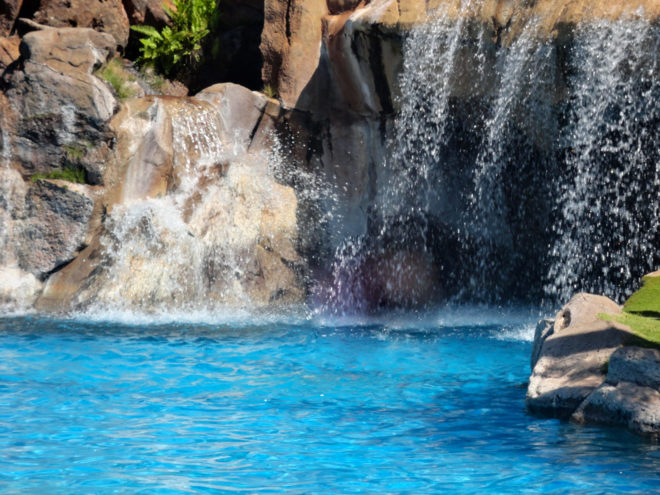 Swimming Pool Waterfalls