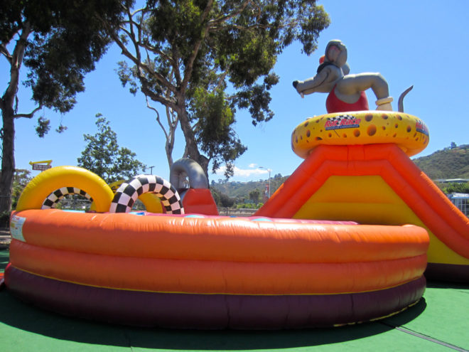 Inflatable World's Rat Race Obstacle Challenge