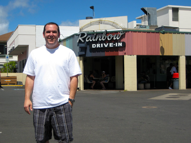 Joe at the Rainbow Drive-In