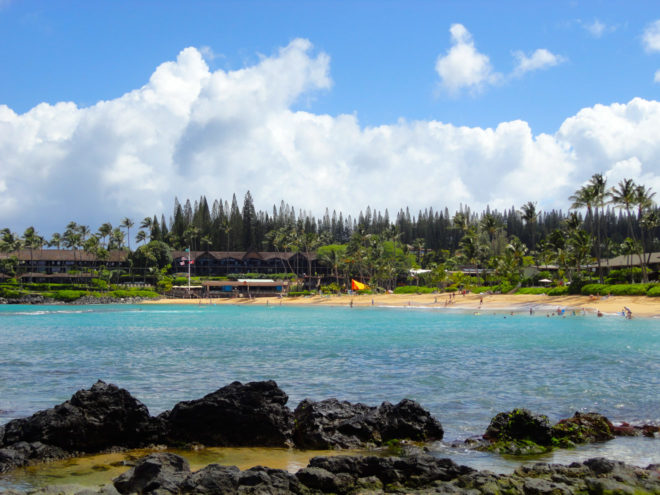 A view of Napili Bay