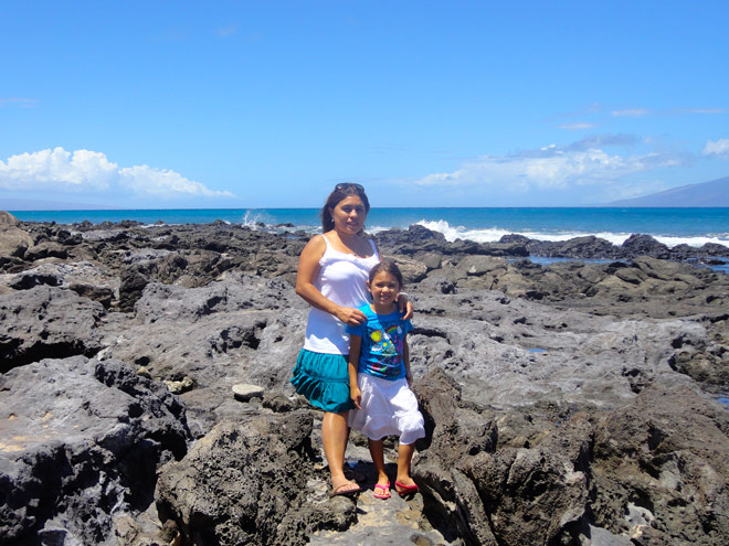Laura and Madi on Tidal Rocks