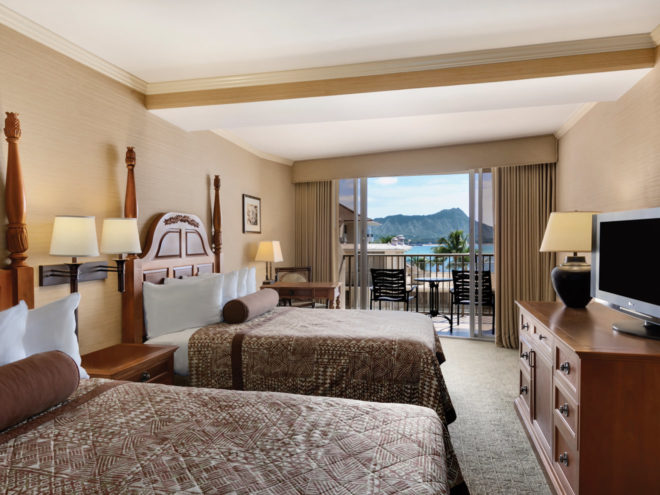 Ocean View Room at the Outrigger Reef on the Beach