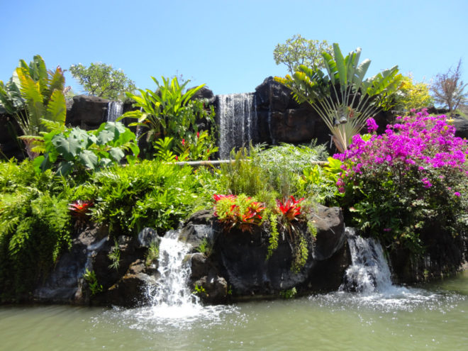 Polynesian Cultural Center Waterfalls