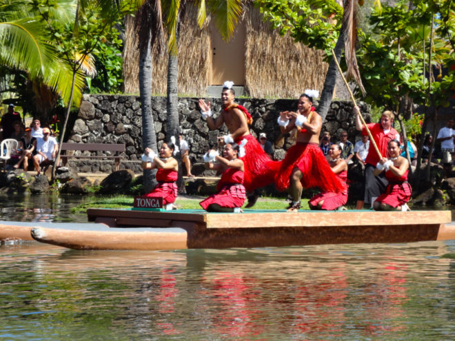 Rainbows of Paradise Tonga Canoe