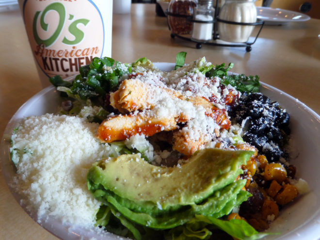 BBQ Southwest Chicken Salad from O’s American Kitchen