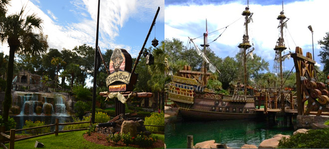 Pirate's Cove Adventure Golf Orlando