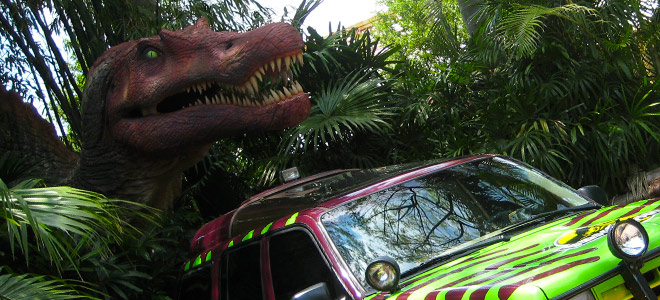 Jurassic Park Dinosaur at Universal's Islands of Adventure