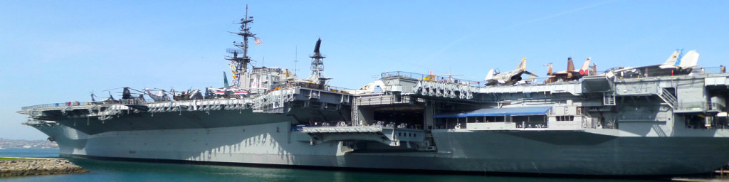 USS Midway Aircraft Carrier Museum Panorama