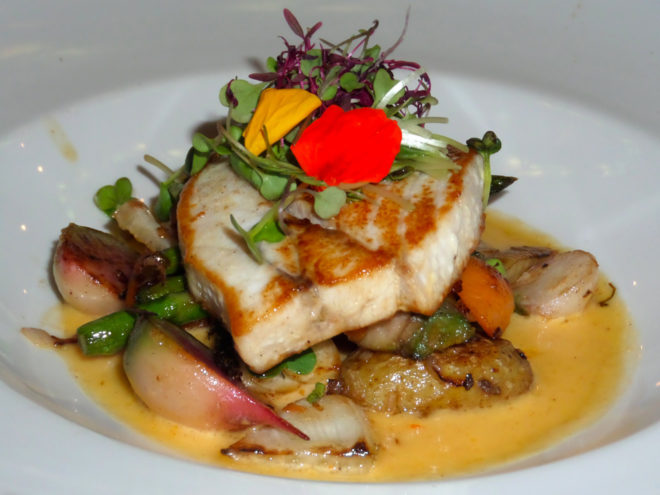 Swordfish Dish from Bistro West Carlsbad