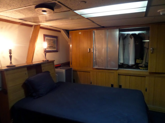 USS Midway executive officers living quarters