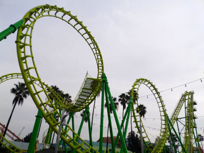 Knott's Berry Farm Boomerang Roller Coaster