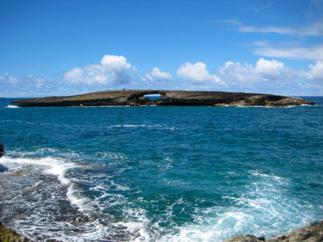 Kukuihoolua Island from Laie Point