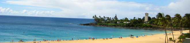 Oahu Tropical Beach Hawaii