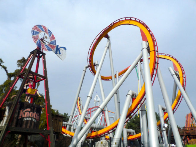 Silver Bullet Roller Coaster Cobra Roll