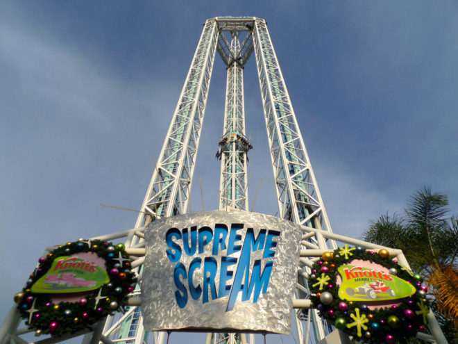 Supreme Scream Ride at Knott's Berry Farm