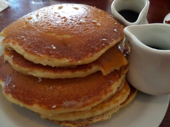 Pancakes from Du-Par's Restaurant and Bakery