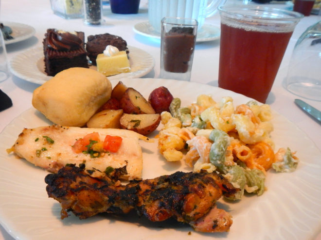 Lunch with an Astronaut Food Plate