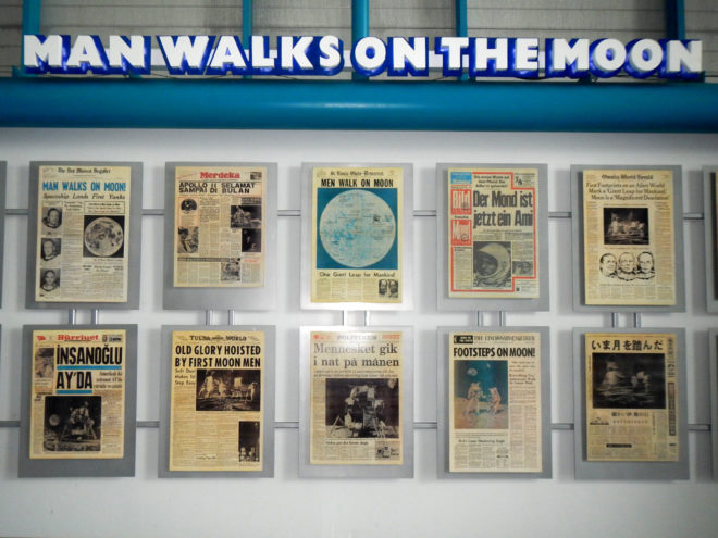 Man Walks on the Moon Newspapers