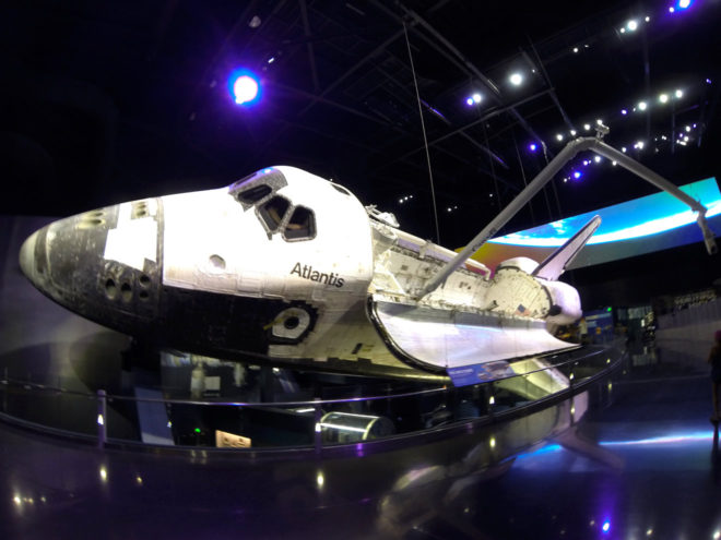 Space Shuttle Atlantis at the Kennedy Space Center