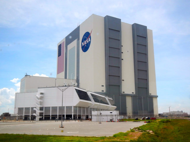 Kennedy Space Center Vehicle Assembly Building and Launch Control Center